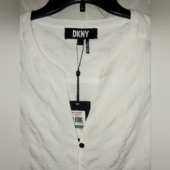 DKNY Sleeveless Blouse Tropical Rain - Picture 4 of 10